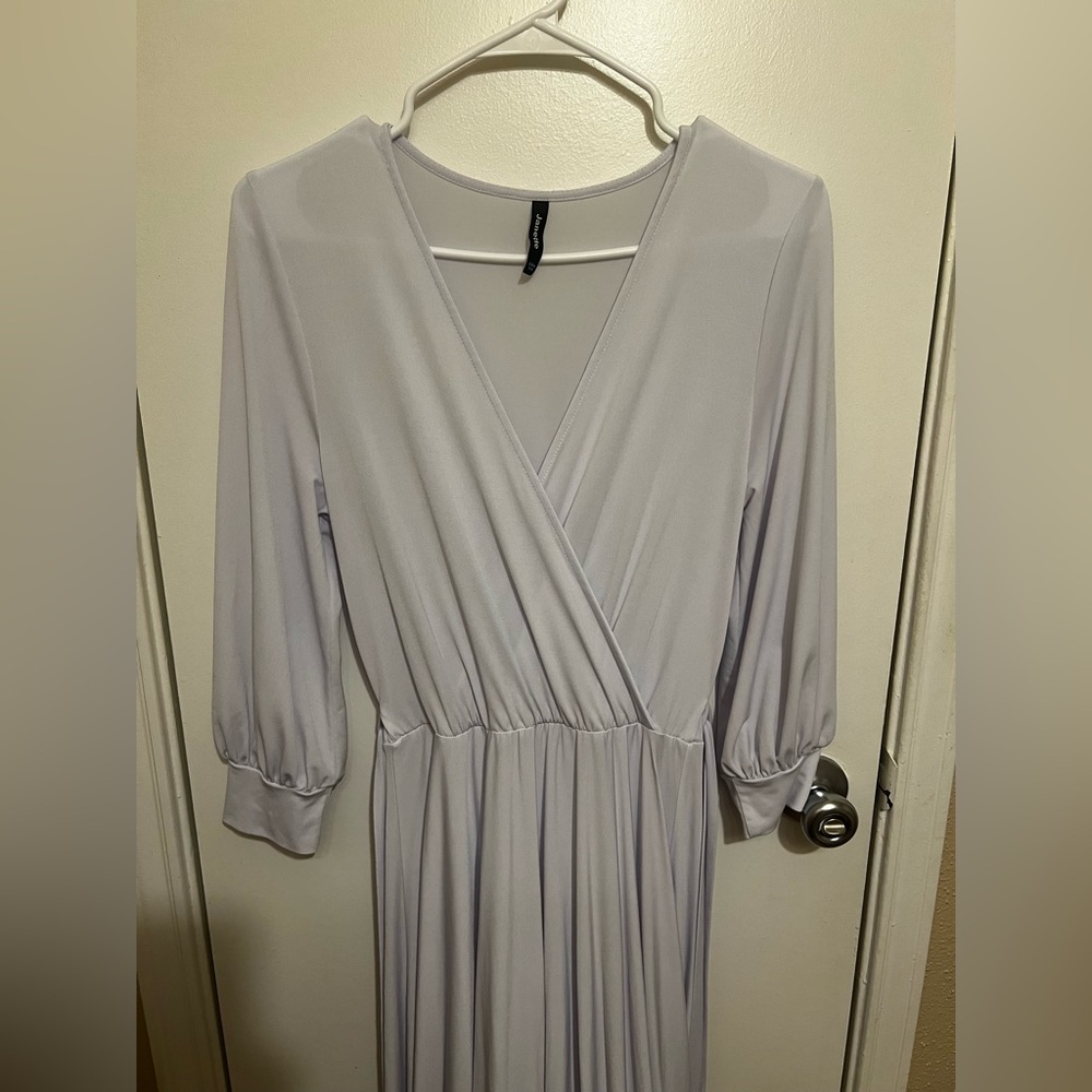 Elegant white Women's Dress